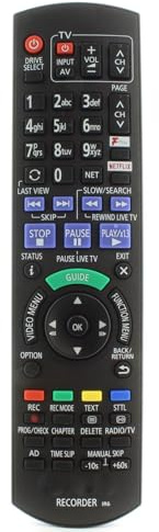 DMR-EX97 Genuine Remote Control Compatible with Panasonic HDD DVD Recorder