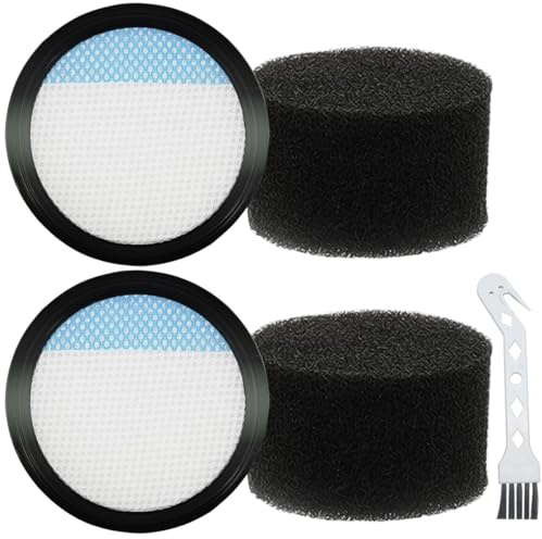EATBALE 4 Pack Replacement Filter 32V 24V for Vax Blade Vacuum Cleaner Accessories Replace TBT3V1B1 TBT3V1B2 TBT3V1H1 TBT3V1F1 TBT3V1P1 TBT3V1P2 TBT3V1T1 TBT3V1T2 with Cleaning Brush