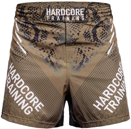 Hardcore Training Boxning drake kampshorts herr kampsport shorts kampsport MMA BJJ fitness Muay Thai grappling No Gi, kaki, S