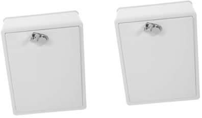 POPETPOP 2piezas Caja De Leche Exterior con Cerradura para Entregas Buzón Vertical y Envíos Diseño Pared con Candado para Mantener Productos