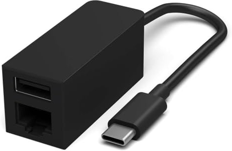 USB-C Tipo C a Ethernet RJ45 y USB 3.0 Adaptador HUB para Microsoft Surface, para MacBook Pro/Air, Pad Pro, Surface Laptop, Chromebook, XPS