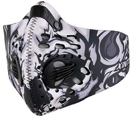 Sport Maske Staubmasken Anti Pollenallergie Atemmaske waschbar Fahrradmaske PM2.5 alle Outdoor-Aktivitäten