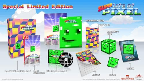 Strictly Limited Games - Super Life of Pixel - Limited Physical Release - Special Limited Edition (Nintendo Switch)