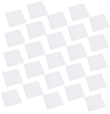 LIFKOME Ofenfeste Backpapiermatten 25 Stück Quadratisch Öl-pergamentblätter Zum Backen Und Kochen