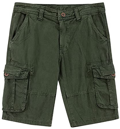 SRZYMJ Kurze Hosen Herren Stretch Baumwolle Shorts Herren Arbeitslatzhose Grün Herren-Badehosen Hose Beige Arbeitshosen Männer Schlafanzughose Lang Baumwolle Grün Gefütterte Strumpfhose Große Größen