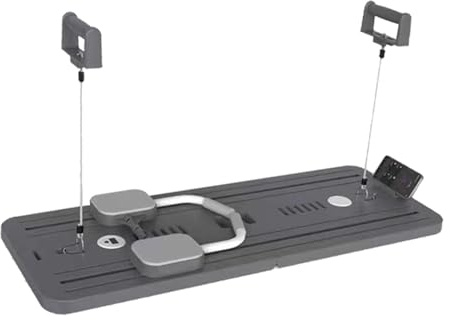 Multifunktionales Pilates-Board, Faltbares Pilates-Brett, Multifunktionales Bauchbrett, Tragbares Pilates-Fitnessstudio Für Zu Hause, Pilates-Brett für Fitness-Enthusiasten und Anfänger