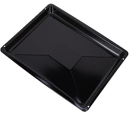 sparefixd Suitable for BEKO Black Enamel Cooker Oven Grill PAN DRIP Tray 462x373x40