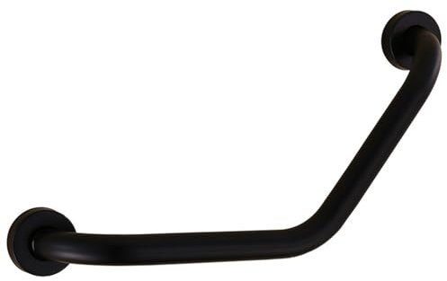 Barre d’appui de Salle de Bain,Poignée de Sécurité en Acier Inoxydable,Barre de Maintien Douche,Barre de Securite pour Baignoire, Toilettes, Escalier (Noir)