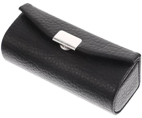 Homoyoyo Étui à Rouge à et Fonction Pratique Portable en PU Noir Miroir pour à Design Élégant Lors de Voyages ou Randonnées