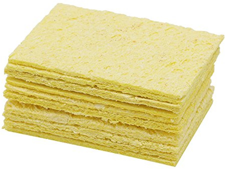 10pcs Electric Welding Soldering Iron Sponge Cleaning Cleaner Pads