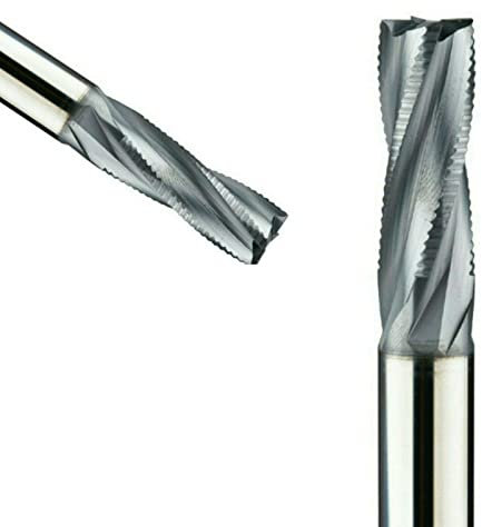 VHM Fraise à ébaucher AlCrN Revêtement spécial 6/8/10/12 mm Fraise HPC Type HR, dimensions : 10,0 x 22 x 72 - d2=10 mm