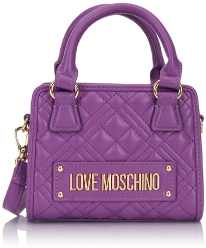 Love Moschino Minizaino Donna, Viola, Taglia unica