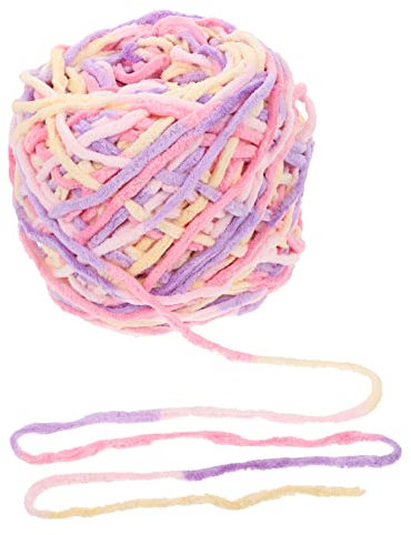 Homoyoyo Strickgarn Aus Polyester Zum Häkeln Praktisches Garn Zum Herstellen Von Kuscheldecken Vielseitig Einsetzbares Strickzubehör Für DIY-anwendungen Und Heimwerker-näharbeiten
