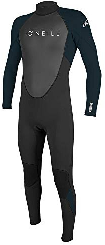 O'Neill Wetsuits Reactor II-Traje de Neopreno con Cremallera Trasera (3/2 mm), Hombres, Negro/Abismo, 3XL