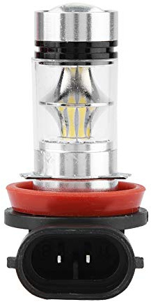 KIMISS Bombillas de luz antiniebla LED H11 H8-100W 20LEDs Faros antiniebla para automóvil Bombilla blanca
