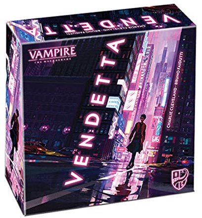 Horrible Guild Vampire: The Masquerade - Vendetta Card Game (3-5 Players, Ages 14+)