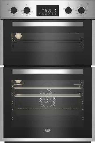 Beko RecycledNet® BBDF26300X Built In Electric Double Oven - Stainless Steel - A/A Rated