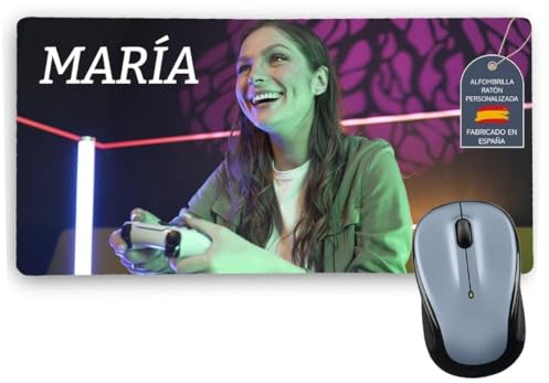 Alfombrilla Ratón XXL Personalizada 80x40cm 2mm. Mouse Pad XXL Personalizado. Alfombrillas Raton Personalizadas. Alfombrilla Ratón Gaming. Tapete Escritorio. Regalos Personalizados. RECTANGULAR GRANDE