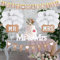 Herefun Decoration Mariage Champetre, Décoration de Mariage de Lettres Mr & Mrs, Kit de Guirlande Fanion Mariage, Just Married Guirlandes Bannières pour Decoration de la Cérémonie du Mariage