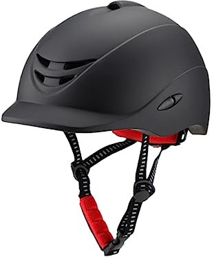 predolo Hochwertiger Reithelm für Erwachsene, Reiterhelm Verstellbar und Tragbar Profi-Reitsportmütze - Perfekt für den Outdoor-Sport, M