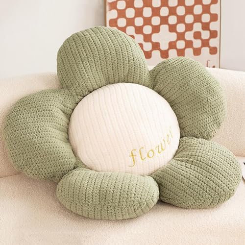 PPGE Home Hängesessel Kissen Dicke Stuhlkissen Mit Rückenteil Outdoor Hängesessel Kissen Auflage für Hängeschaukel Niedliches Katzenpfoten Stuhlkissen(Size:120CM,Color:Grün)