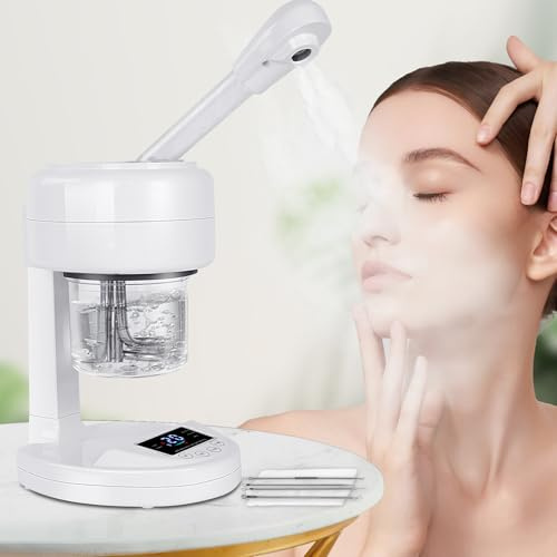 Vapeur Visage Vaporisateur Sauna Spa Facial Chaude Nano Ionique, Visage Steamer Humidificateur Appareil Outils Nettoyage Pores Comedon Ponit Noir Soins Personnels De Peau
