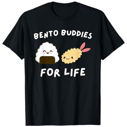 Bento Buddies, amateur de boîtes à bento kawaii, cuisine japonaise T-Shirt