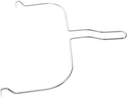 WEKADRIN Pinza per Arrosti da Cucina in Metallo per Forno Elettrico e Friggitrice Ad Aria, Forchette Rotanti per Tacchino, Strumento Sicuro e Pratico per Barbecue e Grigliate Domestiche