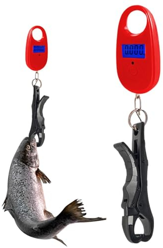 Digital Fiskvåg - 24 Cm Bärbar Fiskevåg, Elektronisk Handvåg, Precisionssensormätenhet, LCD-skärm | Fiskvåg Med Hög Precision För Fiskeredskapslåda