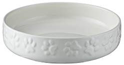 Mason Cash Colour Mix Cream Cat Saucer 13cm |200ml Durable Stoneware Pet Bowl for Food & Water | Dishwasher, Freezer & Microwave Safe