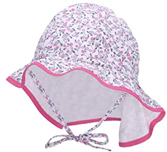 Sterntaler Unisex barn solhatt grenar barnhatt, vit, normal, Vit