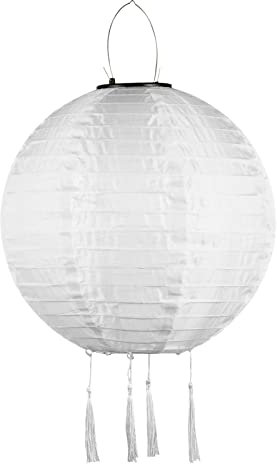 Farolillo Solar LED para Jardín, Farolillos Solares para Exteriores, IP55 Forma de Bola Redonda Lámpara Colgante de Jardín para Tiempo Alto Iglesia, Jardín, Decoración de Fiesta