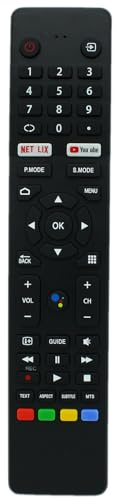 Azwok Télécommande infrarouge de rechange pour Polaroid TV PL4021FHDG PL3222HDG PL55UHDG PL65UHDG