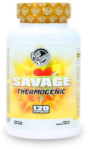 Savage Thermogenic 120 cápsulas - Quemador de grasa Termogénico