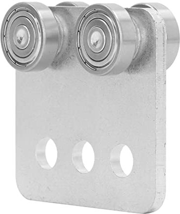 Rodillos De Montaje De Carro De 4 Ruedas, Rodillo De Puerta Corrediza De Montaje De Carro De Alto Rodamiento De Acero Al Carbono, Rodillos De Riel De Carro De Puntal