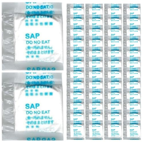 50pcs Urinfestig und Deodorisierer Absorbierende Poo-Gel tragbares Toilettenpulver mit wasserlöslichem Paketbeutel Not Toilettenabfall Pee-Gel für Camping-Toilette , Pee-Gel für Camping-Toilette