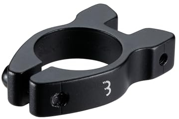 BBB Cycling Bike Seatpost Clamb Single Bolt Screw-on Seat Post Clamb for Aluminium Seatposts Roadbike, MTB and E-Bike | Black 31.8 mm CarrierClamp BSP-99