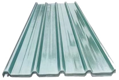 Toiture de serre avec puits de lumière en fibre de verre, tôle de toiture translucide, tuiles isolantes thermiques, for l'éclairage naturel et une utilisation extérieure(120cm-8 pieces,0.12cm)