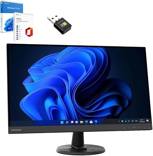 Lenovo Computer All in One 27 Inch i5 8500 16GB RAM 512GB SSD Win 11 Pro Office 2021 Pro 36 Months Warranty