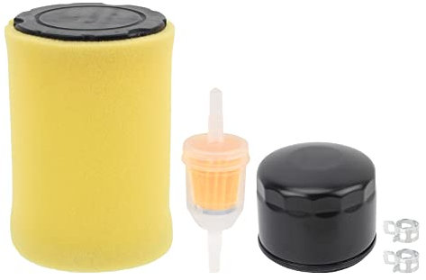 Kurihina Compatible avec le filtre à air 590825 pour tondeuse autoportée Craftsman T2200 YTS3000 LT2000 YS4500 YT3000 42 46 avec kit de mise au point du filtre à huile