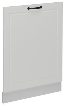 Vicco Pannello frontale della lavastoviglie R-Line, Bianco casa di campagna, 60 cm senza piano di lavoro