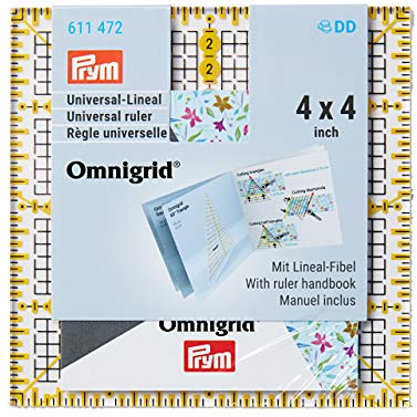Prym 611472 Universal-Lineal 4 x 4 inch, Omnigrid