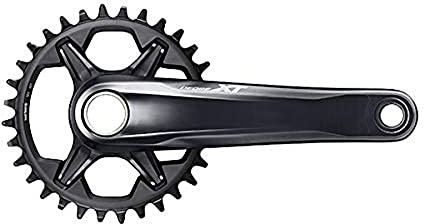 Shimano Bike XT 165 mm LC49BOOST52 1 x 12 V S/CAZ Radfahren, Erwachsene, Unisex, Mehrfarbig (Mehrfarbig)