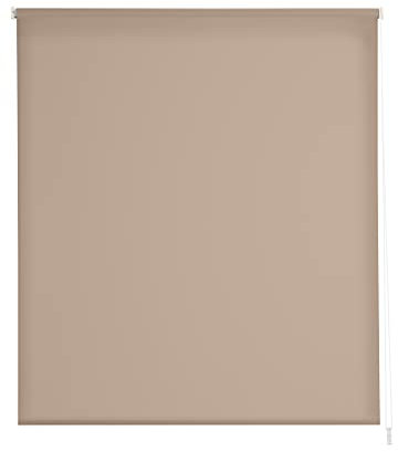 Estoralis Gove | Estor Enrollable Diseño Moderno | Translúcido Liso | Color Taupé | 110 x 235 cm (Ancho/Alto) Tamaño Tela 107 x 230 cm | Estores para Ventanas y Puertas