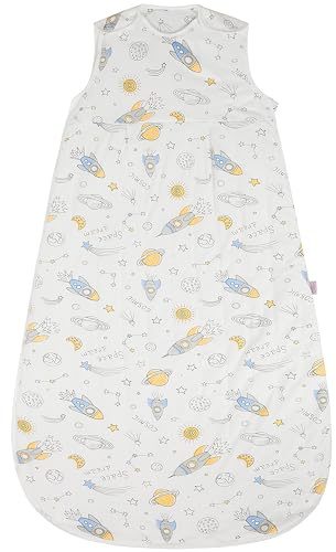 Snoozebag Schlafsack für Kinder von 3 bis 6 Jahren, 2,5 Tog, Länge 130 cm, mit seitlichem Reißverschluss, 100% Baumwolle, 3-6 Jahre