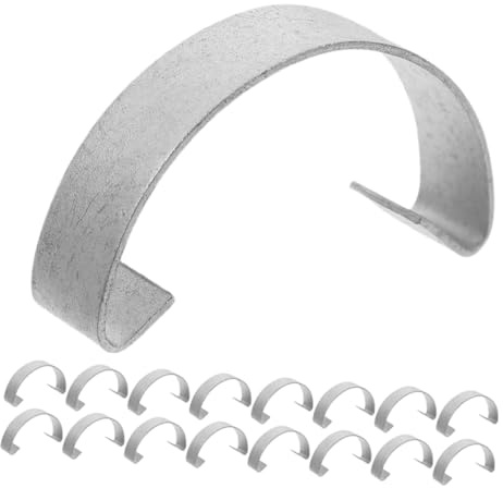 Toyvian 30 St Förstärkta Tjocka Ståltrådsklämmor för Hönshus och Husdjursburar Antislip Dörrclips för Inhägnad Lättinstallerade och Hållbara för Fågel och Kaninburar