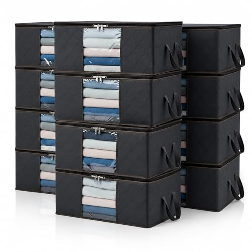 YANUM® Bolsas de Almacenamiento Ropa 35L Pack 12 | Organizador Armario