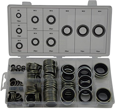 Stanford Gummi Dichtringe 150-tlg Hydraulik Dichtungsringe Sortiment