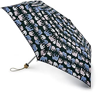 Fulton Eco Planet UV Marching Elephants Print Umbrella