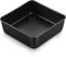 TEAMFAR Pirofila quadrata in acciaio inox con rivestimento antiaderente, forma quadrata Brownie per torte lasagne brownie e sana, facile da pulire, 15,9 cm